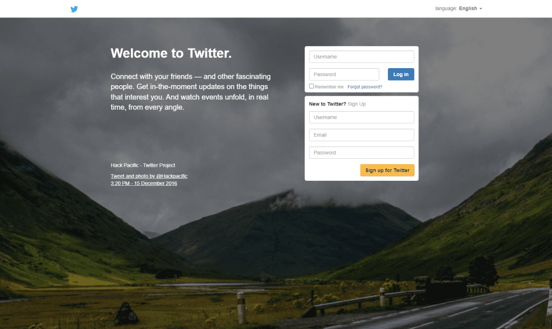 Website page 1